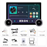 مانیتور خودرو دو ولوم اندروید اپل کار پلی برند دایموند 10.36 DLAA33 همراه قاب 206 MONITOR DAIMOND 10.36 DLAA33