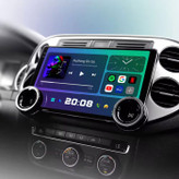 مانیتور خودرو دو ولوم اندروید اپل کار پلی برند دایموند 10.36 DLAA33 همراه قاب 206 MONITOR DAIMOND 10.36 DLAA33