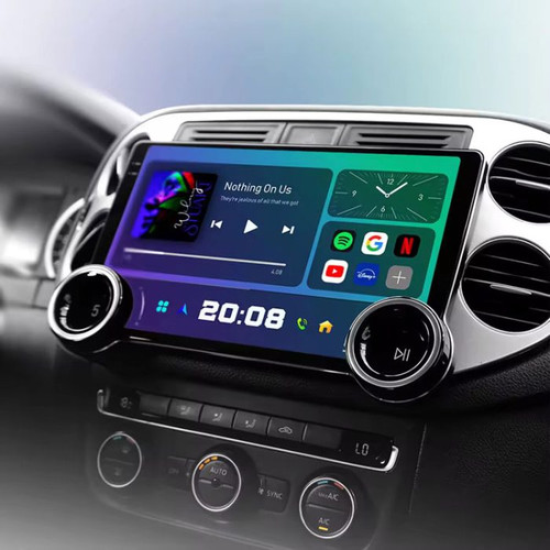 مانیتور خودرو دو ولوم اندروید اپل کار پلی برند دایموند 10.36 DLAA33 همراه قاب 206 MONITOR DAIMOND 10.36 DLAA33