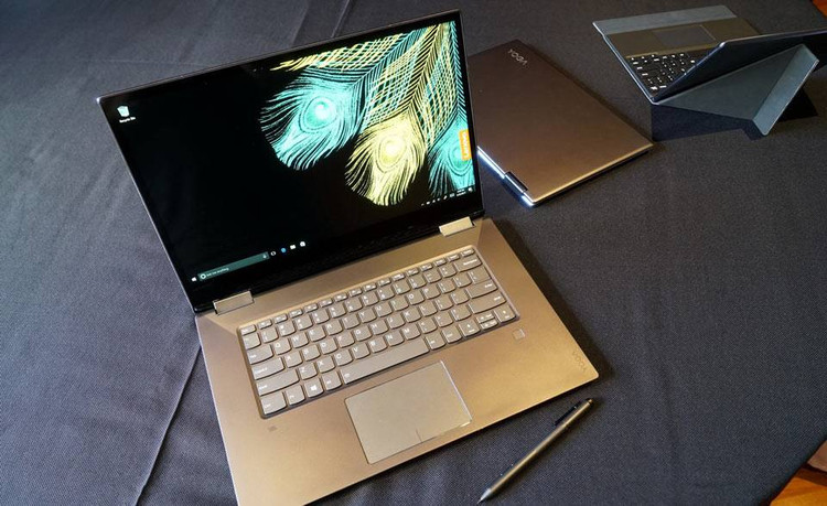 لپ تاپ تاچ 360 درجه لنوو یوگا 520 با قلم laptop lenovo yoga 520 touch 360