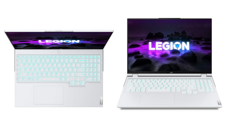 لپ تاپ گیمینگ ورندرینگ لنوو لجیون5 سفید LAPTOP GAMING RENDER LENOVO LEGION5 WHITE