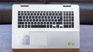 لپ تاپ تاچ x360 دل اسپایرون 7787 laptop x360 dell spiron 7787