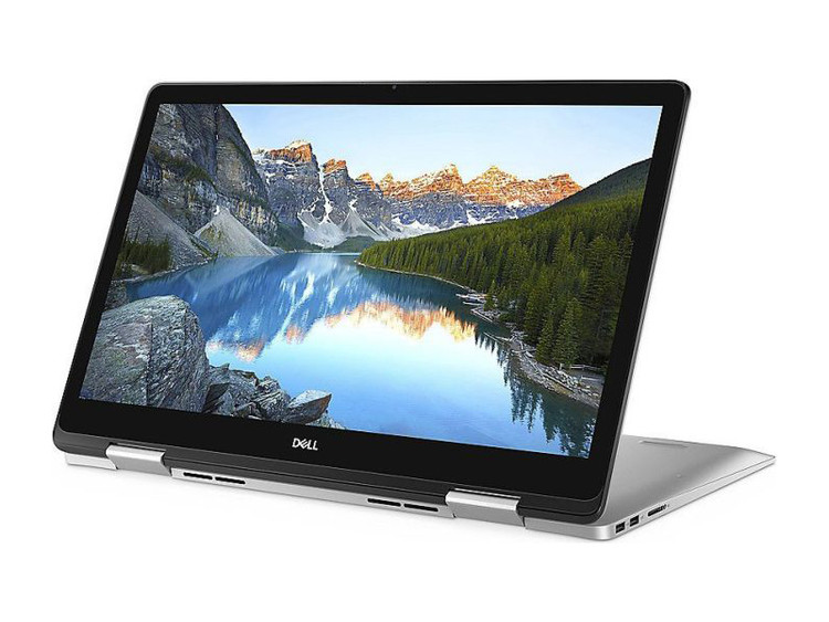 لپ تاپ تاچ x360 دل اسپایرون 7787 laptop x360 dell spiron 7787