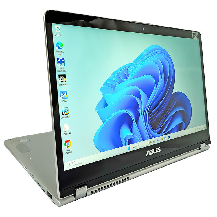 لپ تاپ صفحه لمسی تاچ 360 درجه ایسوس asus q505uar laptop x360touch asus q505uar