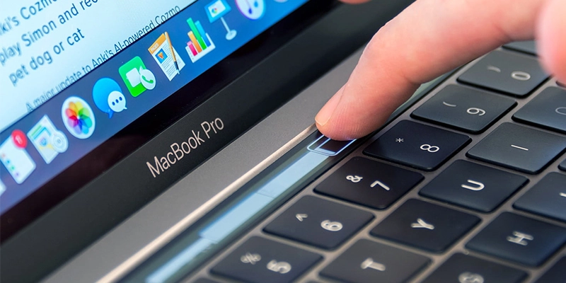 لپ تاپ مک بووک پرو 2019 تاچ بار   laptop mac book pro 2019 touch bar