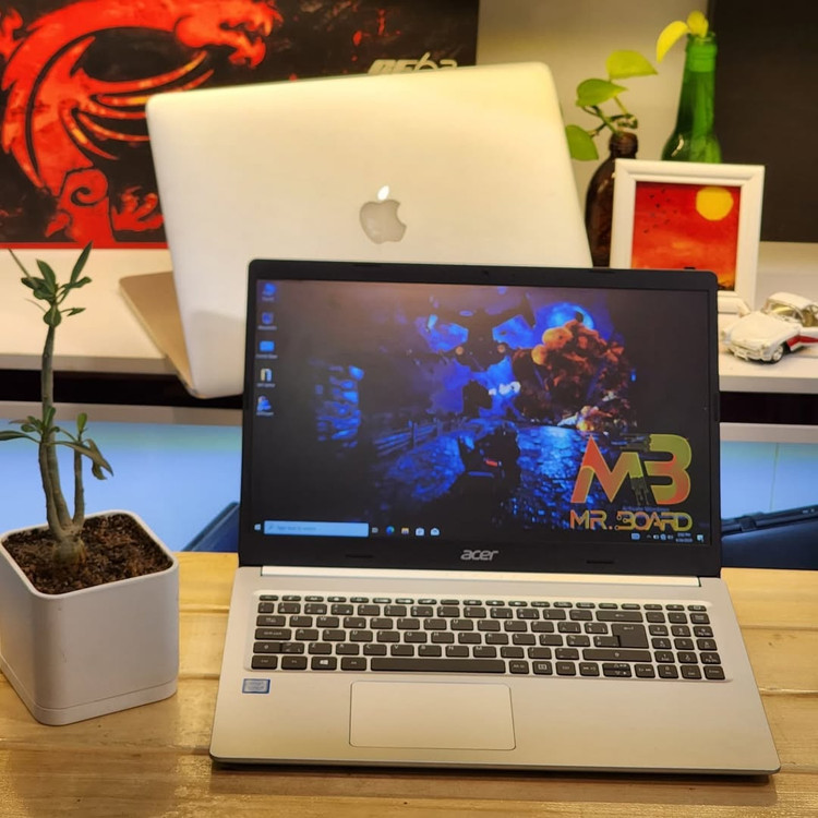 لپ تاپ ایسر اسپیر گرافیک دار مهندسی دانشجویی laptop acer aspire i5-8265u /8g ddr4/ 256g ssd/15.6 fhd/2g mx 250