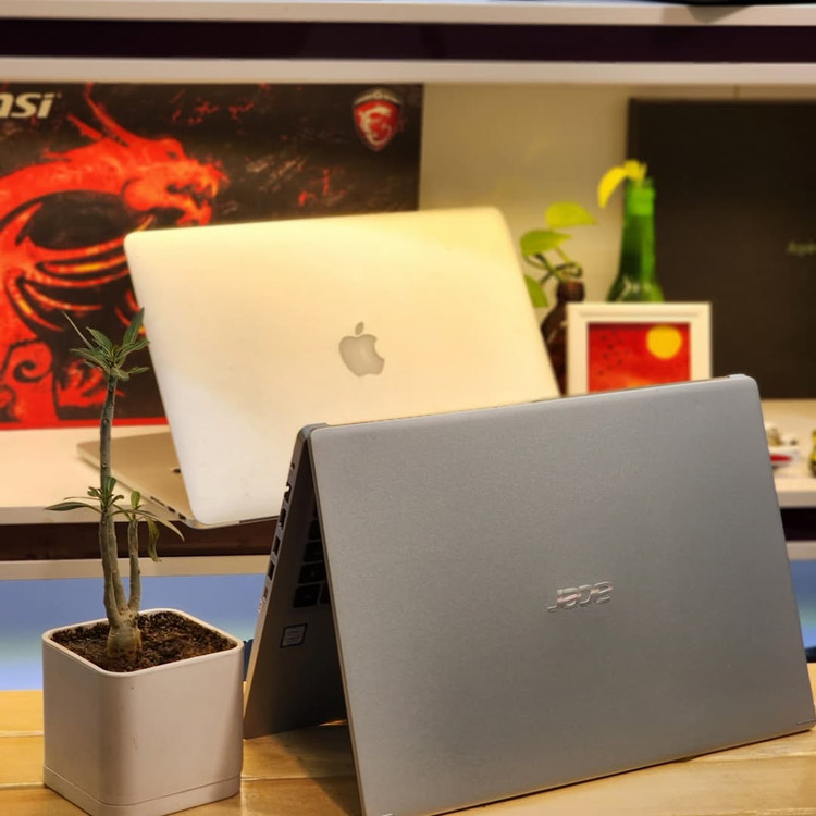 لپ تاپ ایسر اسپیر گرافیک دار مهندسی دانشجویی laptop acer aspire i5-8265u /8g ddr4/ 256g ssd/15.6 fhd/2g mx 250