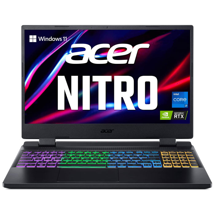 لپ تاپ گیمینگ ایسر نیترو 5 جدید I7-11800H  LAPTOP GAMING ACER NITRO 5 I7-11800H لپ تاپ اپن باکس استوک