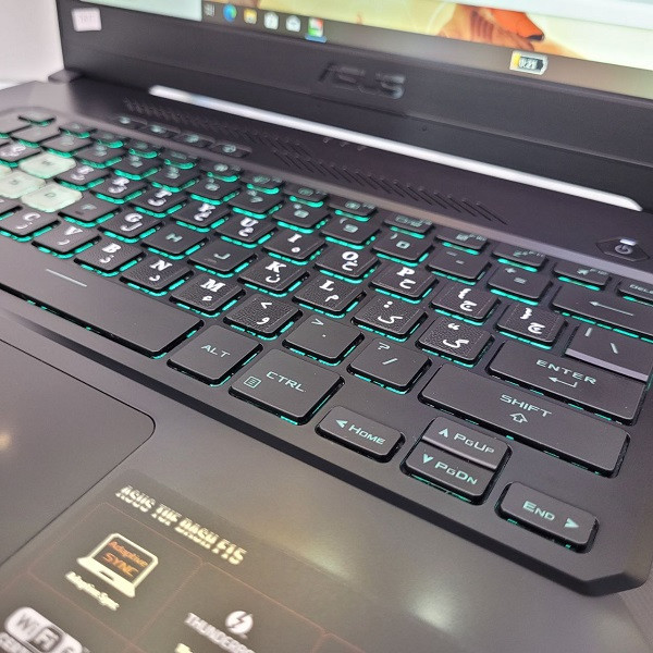 لپ تاپ گیمینگ ایسوس تاف fx516p /cpu i7-11370h / ram 16g ssd / hard 512g ssd m2 / vga 6g rtx 3060 / led 15.6 fhd 144hz