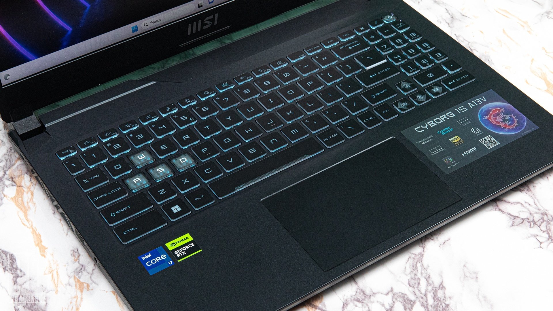 لپ تاپ گیمینگ ام اس ای CYBORG 15 A12UDX / CPU:I7-12650H / RAM:16GB  / VGA 6GB RTX 3050 / HARD 1TB SSD / LED 15.6 FHD 144HZ    LAPTOP GAMING MSI CYBORG 15 A12UDX / CPU:I7-12650H / RAM:16GB  / VGA 6GB RTX 3050 / HARD 1TB SSD / LED 15.6 FHD 144HZ