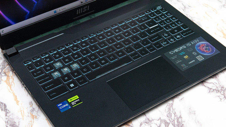 لپ تاپ گیمینگ ام اس ای CYBORG 15 A12UDX / CPU:I7-12650H / RAM:16GB / VGA 6GB RTX 3050 / HARD 1TB SSD / LED 15.6 FHD 144HZ LAPTOP GAMING MSI CYBORG 15 A12UDX / CPU:I7-12650H / RAM:16GB / VGA 6GB RTX 3050 / HARD 1TB SSD / LED 15.6 FHD 144HZ