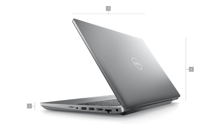 لپ تاپ گیمینگ دل پرسیزن PRECISION 3571 / CPU:I7-12700H / RAM:16GB DDR4 / VGA:4GB T600 / HARD:512GB SSD / LED:15.6 FHD 60HZ