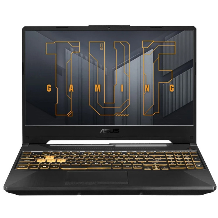 لپ تاپ گیمینگ ایسوس تاف اف 15 FX506HC / CPU:I5-11400H / RAM:16GB DDR4 / HARD:512GB SSD / VGA:4GB RTX 3050 / LED:15.6FHD 144HZ