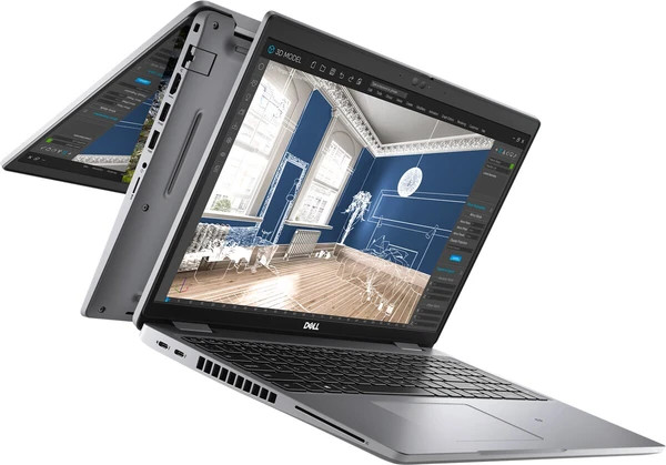 لپ تاپ گیمینگ دل پرسیزن PRECISION 3571 / CPU:I7-11850H / RAM:16GB DDR4 / VGA:4GB T600 / HARD:512GB SSD / LED:15.6 FHD 60HZ