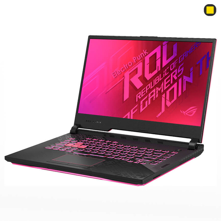 لپ تاپ گیمینگ ایسوس راگ استریکس asus rog strix g512li /cpu:i7-10750h / ram:32gb ddr4 / vga:4gb gtx 1650ti / hard:512gb ssd m2 / led:15.6 fhd 144hz