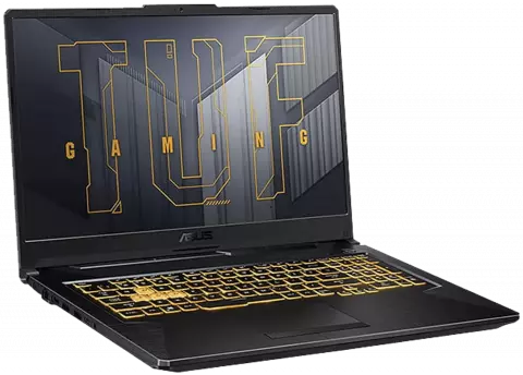 لپ تاپ گیمینگ ایسوس تاف asus tuf f17-fx706he / cpu:i5-11260h / ram:16gb ddr4 / vga:4gb rtx 3050ti / hard:512gb ssd m2 / led:17.3 fhd 144hz